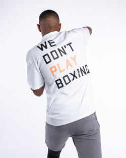 We Don't Play Boxing Oversized T-Shirt