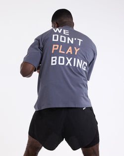 We Don't Play Boxing Oversized T-Shirt