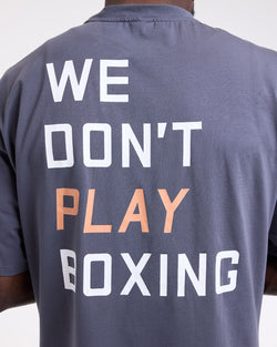 We Don't Play Boxing Oversized T-Shirt