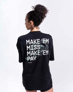 Make 'Em Miss Oversized T-Shirt