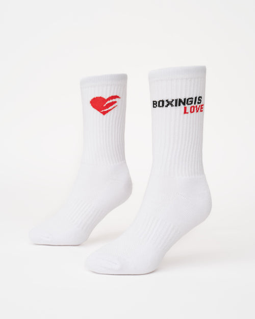 Boxing Is Love Crew Socks (3 Pairs)