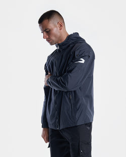 Dundee Windbreaker Jacket - Charcoal - BOXRAW