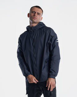 Dundee Windbreaker Jacket - Charcoal - BOXRAW