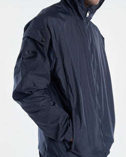 Dundee Windbreaker Jacket - Charcoal - BOXRAW