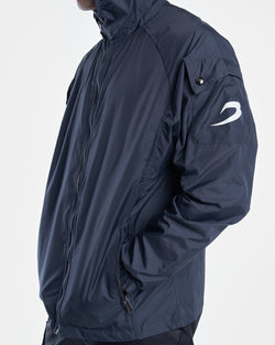 Dundee Windbreaker Jacket - Charcoal - BOXRAW