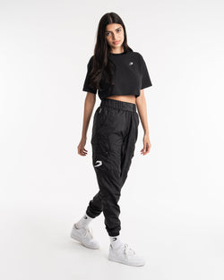 Women's Dundee Cargo Pants - Black | BOXRAW