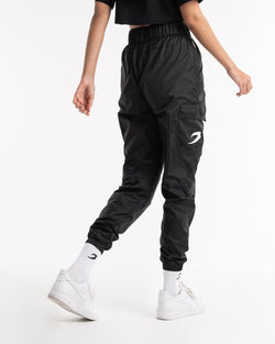 Women's Dundee Cargo Pants - Black | BOXRAW