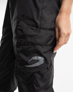 Women's Dundee Cargo Pants - Black | BOXRAW