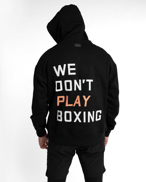 We Don't Play Boxing Oversized Hoodie