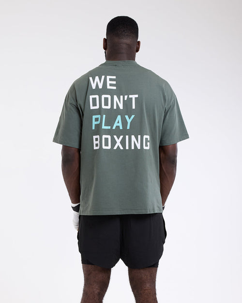 We Don't Play Boxing Oversized T-Shirt
