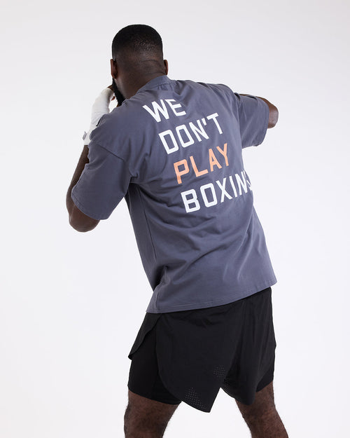 We Don't Play Boxing Oversized T-Shirt