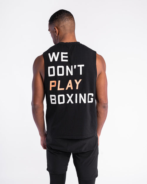 We Don't Play Boxing Muscle Tank