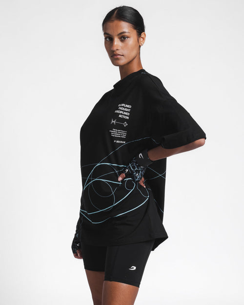 Disciplined Thought/Action Oversized T-Shirt